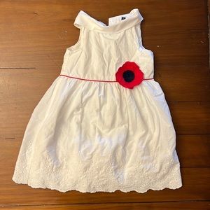 Toddler dress with matching sweater